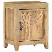 vidaXL vidaXL Nočna omarica 40x30x50 cm trden mangov les, (20602392)