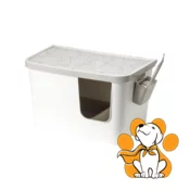 Moderna Casetta Camelia Soft White, Toalet Za Macke Sa Lopaticom Za Posip