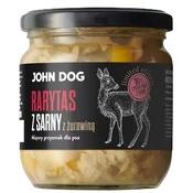 shumee John Dog | Delikatesa | Kozarec 380 g - Srnjad 380 g