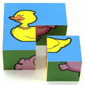 Teddies Moje prve živali, 4 kocke