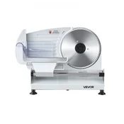 VEVOR Električni rezalnik mesa z rezilom SUS420 190 mm nastavljiva debelina 0-15 mm 200W