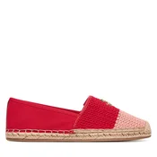 Espadrile Tommy Hilfiger Script Crochet Espadrille FW0FW09502 Rdeča