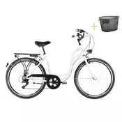 Bicikl Kenzel Dream Royal 26” gradski Bicikl – Bijela