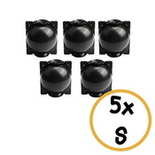 Kroglice za razmnoževanje rastlin GrowBall - 5 x črne kroglice GrowBall (S)