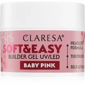 Claresa CLARESA Gel bud SOFT&EASY BUILDER GEL 12 g BABY PINK