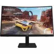 Monitor HP 68,6 cm (27,0) X27qc 2560x1440 Curved Gaming 165Hz VA 1ms HDMI DisplayPort HAS 3H sRGB97% FreeSync Premium (32H02E9)