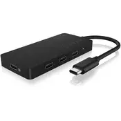 HUB IcyBox IB-HUB1429-CPD USB-C Hub, 3x USB-C, 1x USB-C PD 100W