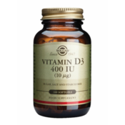 Solgar Vitamin D3 10 µg, 100 kapsul
