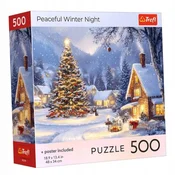 Trefl Puzzle 500 USA Collection:: Mirna zimska noč