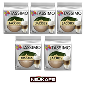 Jacobs Douwe Egberts Tassimo Latte Macchiato 16 kapsul (8 pijač) škatla 5 pakiranj
