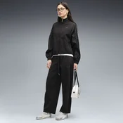 PUMA HER Relaxed Barrel Leg Pants Women, Clothing, Black, XL