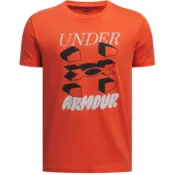 Under Armour Majica UA B SPLIT BIG LOGO SS