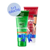 Eveline Anticelulit serum Slim Extreme Fitness 4D 250 ml + Termoaktivni serum za struk