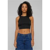 Womens cropped top black