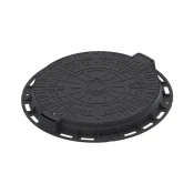 PP POKROV IN OKVIR fi 60cm A15 OKROGEL, Z ZAKLEPOM, ČRN | Topdom