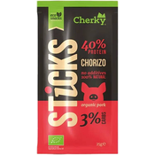 Bio štapic od svinjskog mesa (chorizo), 25 g, Cherky