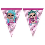 Procos Girlanda z zastavicami LOL Glitterati 1 kos.