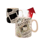 ABYstyle One Piece - Wanted termoaktivna skodelica - 460 ml (ABYMUGA444)