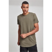 Long T-shirt in the shape of an olive