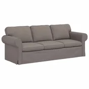 Vidaxl Kavč Taupe 215 x 82 x 80 cm blago