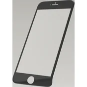 Sturdo Fiber Full Face Zaščitno steklo za iPhone 6/6S - Črno