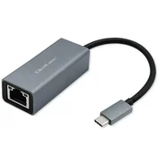 Omrežni adapter Qoltec USB-C 3.1 | RJ45 | Ethernet | 1000 Mb/s | Aluminij
