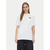 THE NORTH FACE Široka majica ESSENTIAL črna/bela