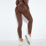 Push Up pajkice Jeans - rjave / L KP15511