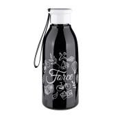 FORCE steklenica DROP 0,6 l, črna