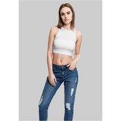 Womens cropped top white