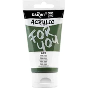 Darwi Dfy Akrilna barva Green Earth 75 ml 1 kos