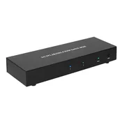 shumee MicroConnect DisplayPort in USB 1x2 4K2K KVM stikalo, MC-DP-KVM201K