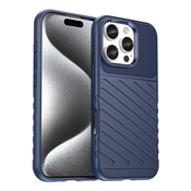 HURTEL Ohišje Thunder Case za iPhone 16e silikonsko oklepno ohišje - modro