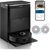 Bosch robotski usisivac BCRDW3BX Spotless Max Cam, crni