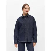 OBJECT Bluza OBJSOLE MAE temno modra
