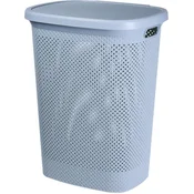 Excellent Houseware Plastični koš za perilo, 60 litrov, siv