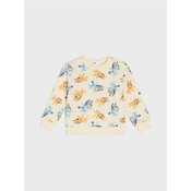 Sinsay - Dukserica crewneck Bluey - krem