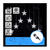 Aigostar - LED spoljašnji lanac 70xLED/230V 1,2x1m IP44 hladno bela zvezde