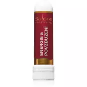 Saloos Aromatherapy Energie & Povzbuzení nosni inhalator z eteričnimi olji 1 kos