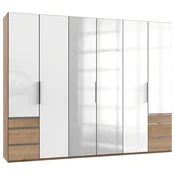 Modern Living Omara S Klasičnimi Vrati Level 36 D, Bela, Barva Hrasta