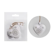 Lilium Metalna srca set/2 6cm,060665