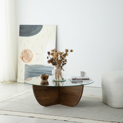 HANAH HOME sto Lily Wood Walnut ( 552NOS1474 )