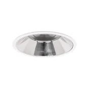 BRUMBERG Apollo Mega, gladek, okrogel, DALI, 3.000 K, bel - Študija/pisarna - Sodobni - bela - Aluminij