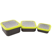 Škatle za Žive Vabe Matrix Bait Box Grey-Lime