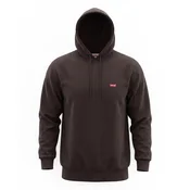 LEVIS ® Majica Original HM Hoodie čokolada