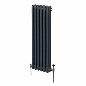 MONSTER Tradicionalni radiator s 3 stebri - 1500 x 292 mm - antracitno siva, (21569850)