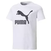 PUMA Classics B Tee Youth, Guide, White, 4-5Y