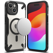 Ovitek Ringke Fusion X Magnetic za iPhone 15 Plus - Matte Black