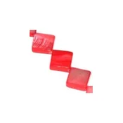 Sedefna perla romb 10 mm crvena pakovanje