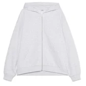 Cropp - Oversize pulover s kapuco - light grey